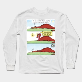 Slack Wyrm #218 - Ice cream duck Long Sleeve T-Shirt